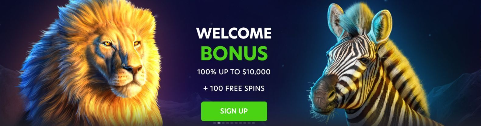 Bonus 100% up to AUD $10,000 and 100 Free Spins